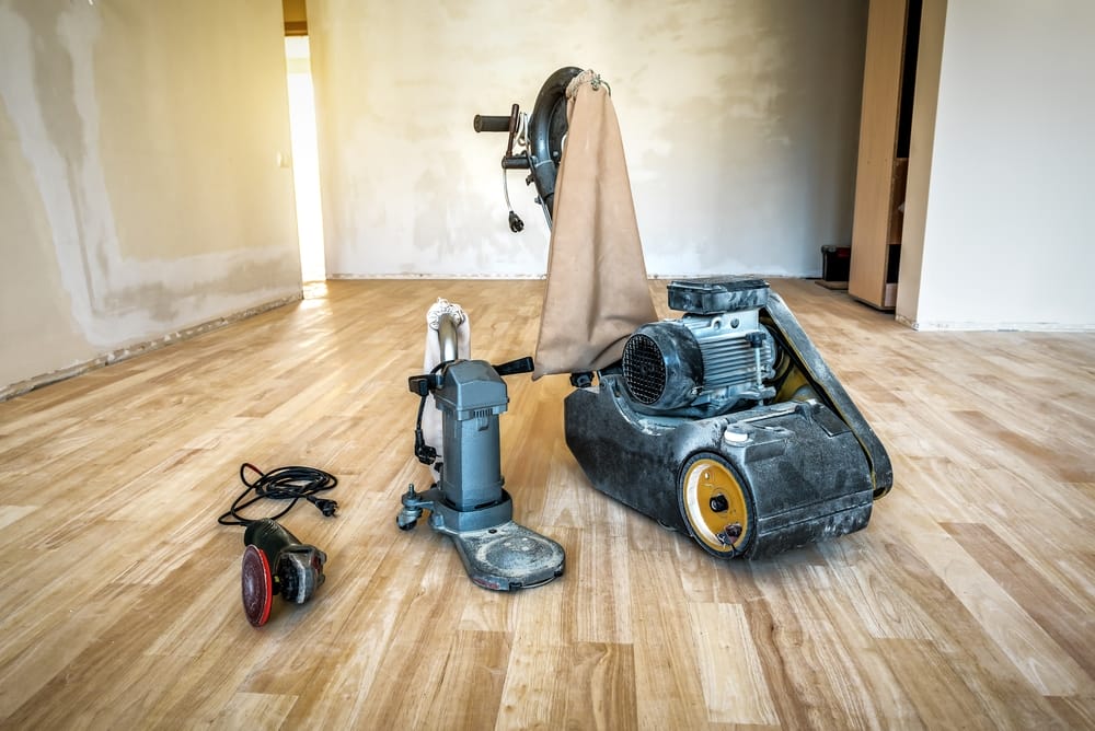 professional sanding and polishing for wooden floors