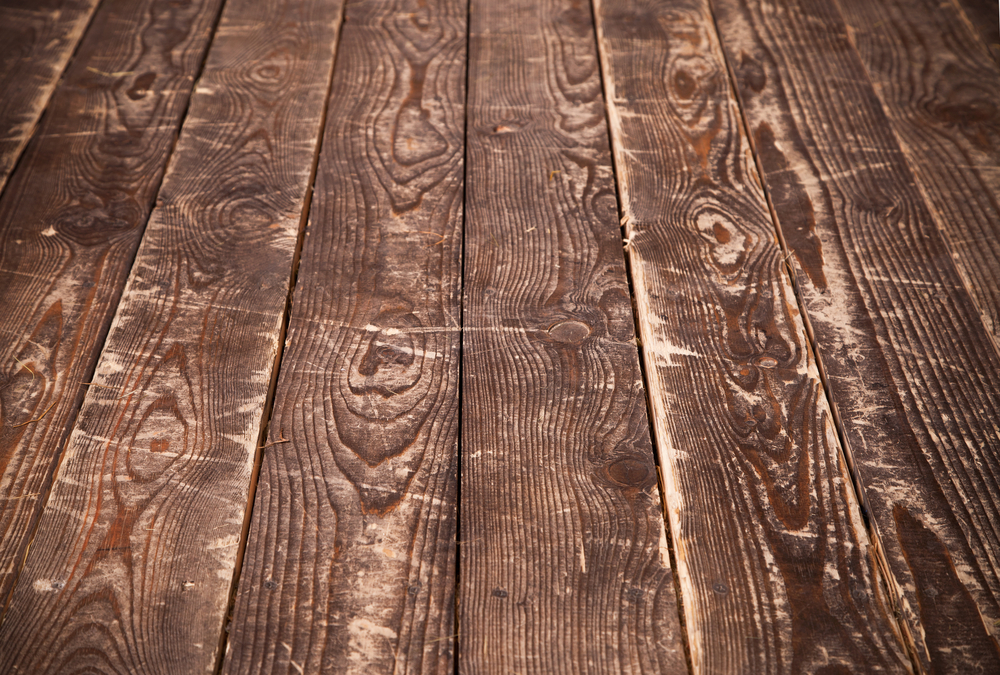 Scratches on wood floor