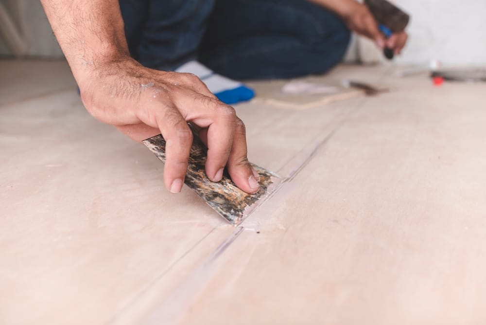 Using wood putty for scratches on wood floors