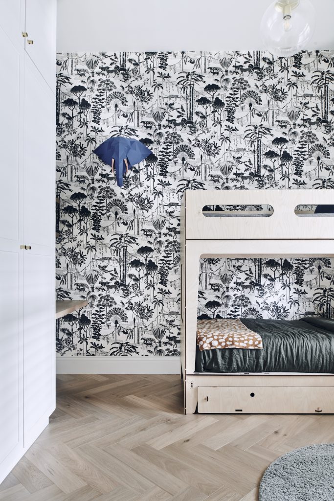 Bringing Creativity to Interiors with Wallpaper - Kustom Timber project