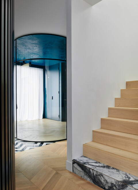 Beach House Chevron Parquetry flooring
