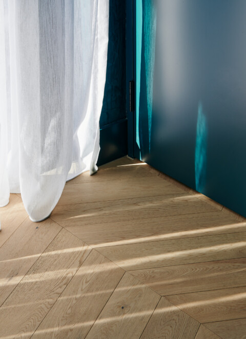 Beach House Chevron Parquetry