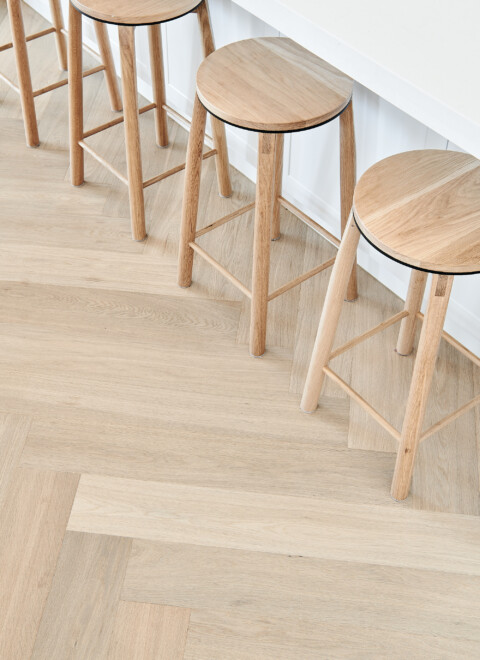 herringbone timber flooring - Kustom Timber