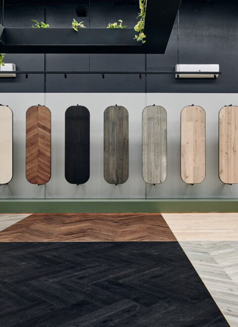 range of flooring types