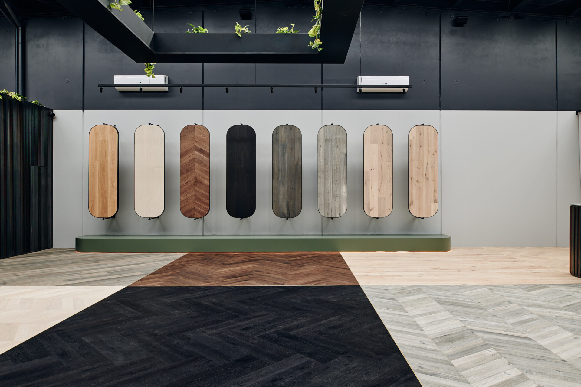 range of flooring types