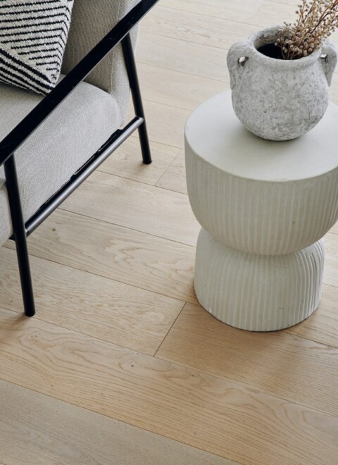 Use of timber flooring in interior decor
