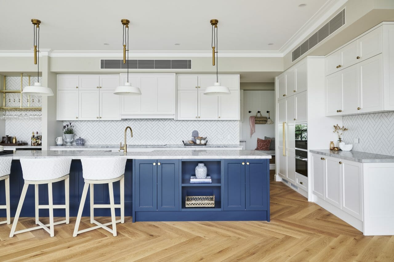 Sustainable timber flooring for kitchen