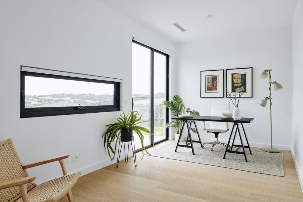 Light colored timber flooring for Scandinavian interiors