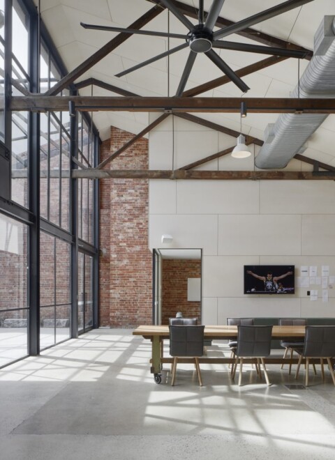 Adding industrial touch to interiors