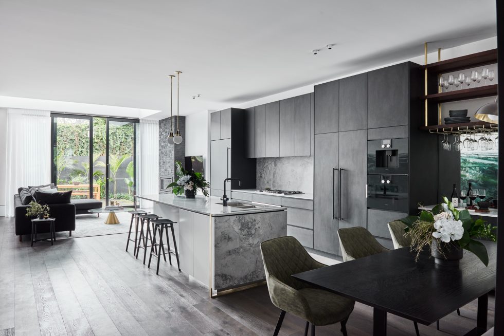 Grey timber flooring for home interiors