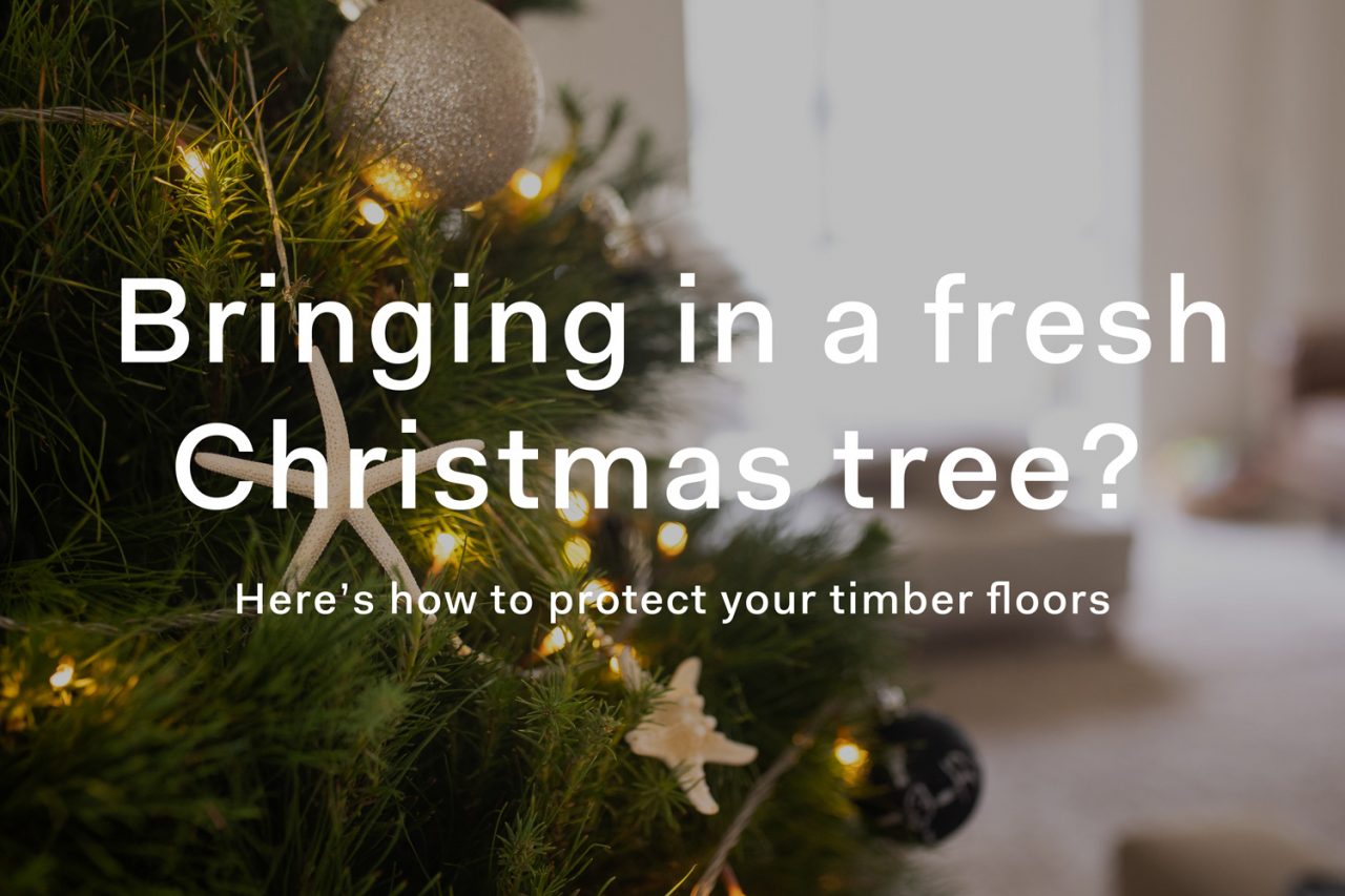 How to Protect your Timber Floors from a Christmas Tree