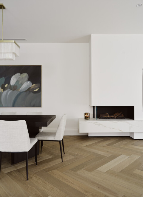 Double Herringbone timber parquetry