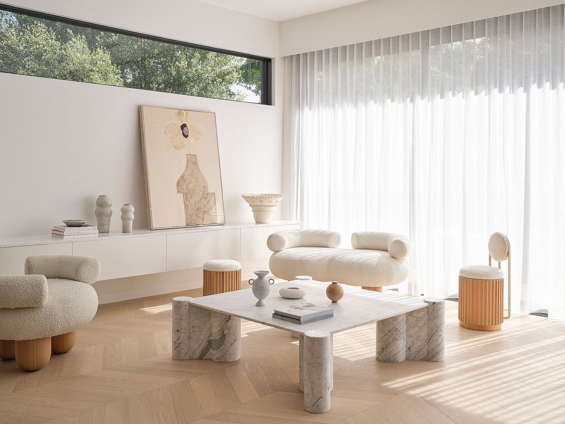 Light timber flooring by Kustom Timber