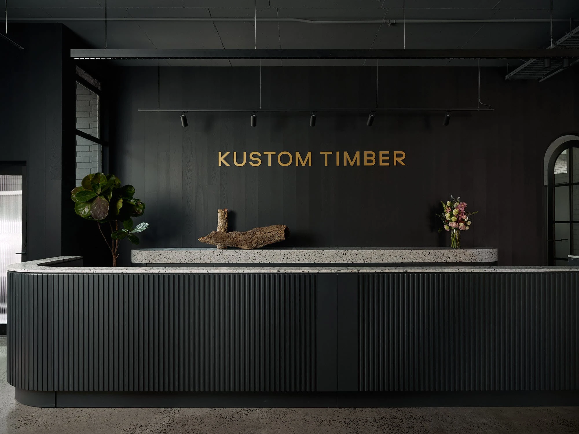 Kustom Timber Cremorne Showroom- Reception Area