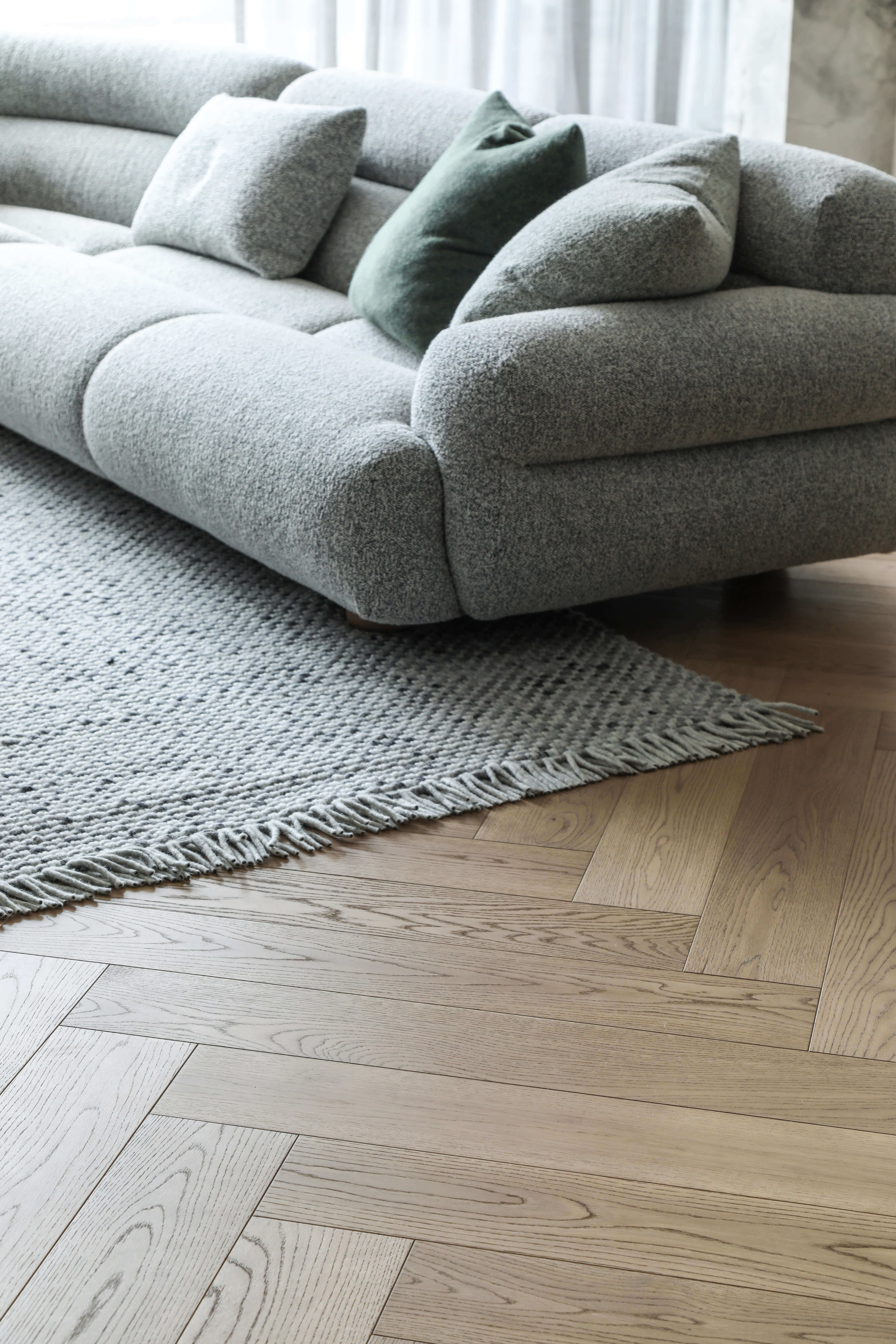 Installing engineered timber flooring