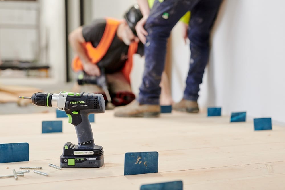 timber flooring installation by Kustom Timber
