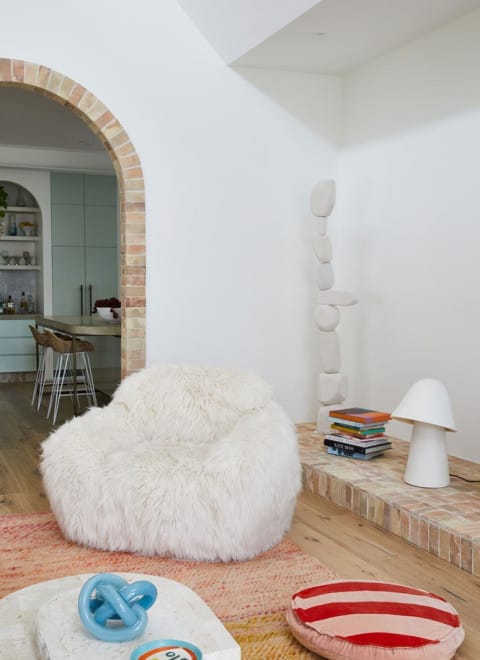 Combination of timber and stone