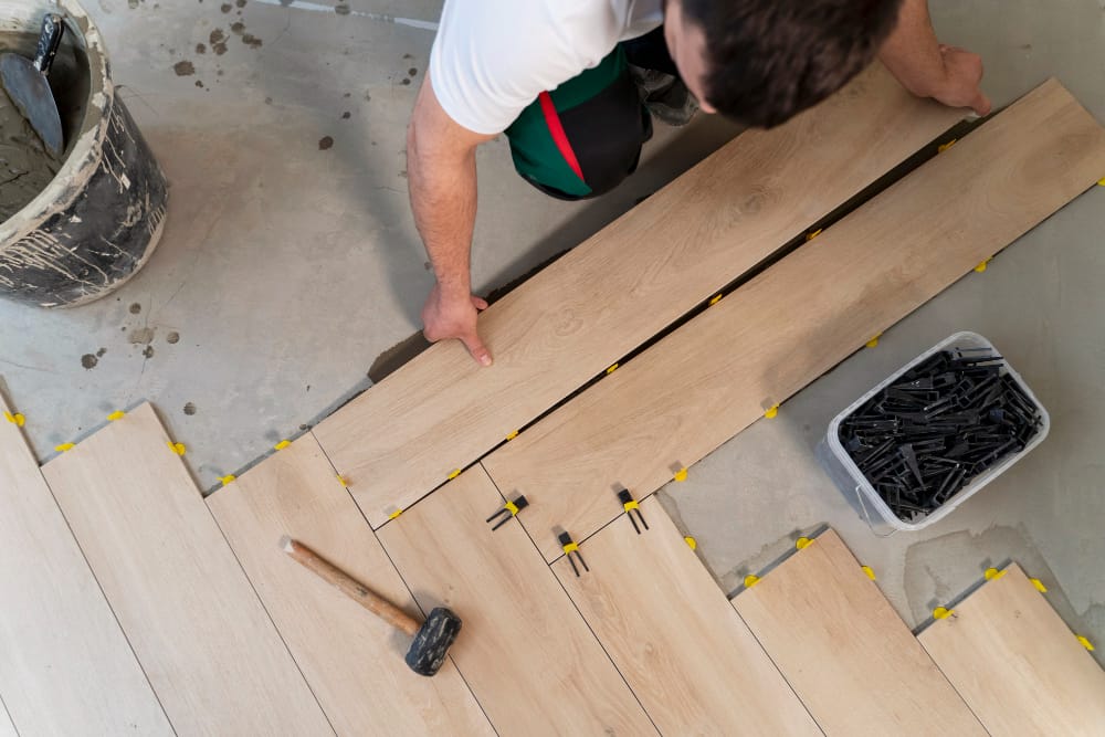 timber floor installation